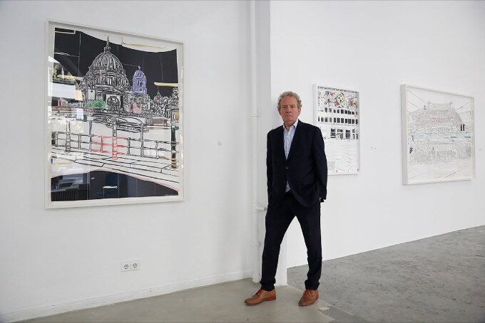 Werner Tammen in der Ausstellung Marion Eichmann — BERLIN!, Galerie Tammen, September 2026