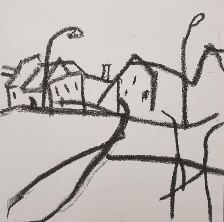 Achim Freyer, „Bei Naumburg“, 2000