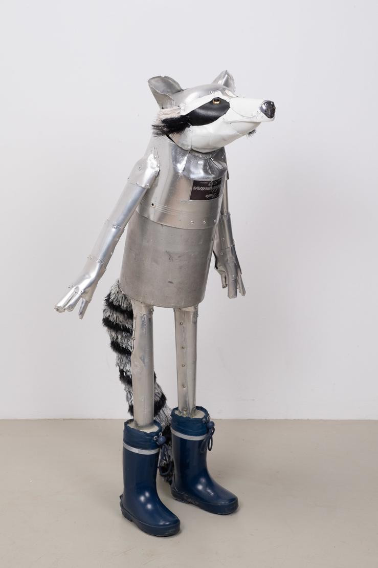 Matthias Garff, „Waschbär I“, 2024