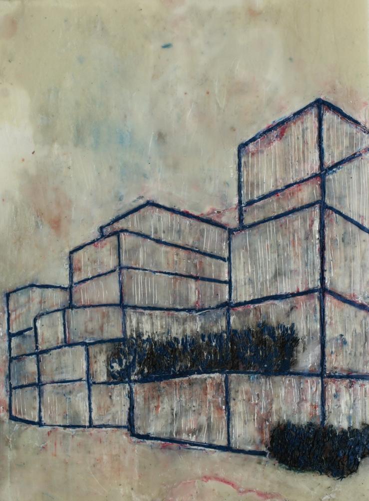 Heike Jeschonnek, „Bauhaus 4“, 2024