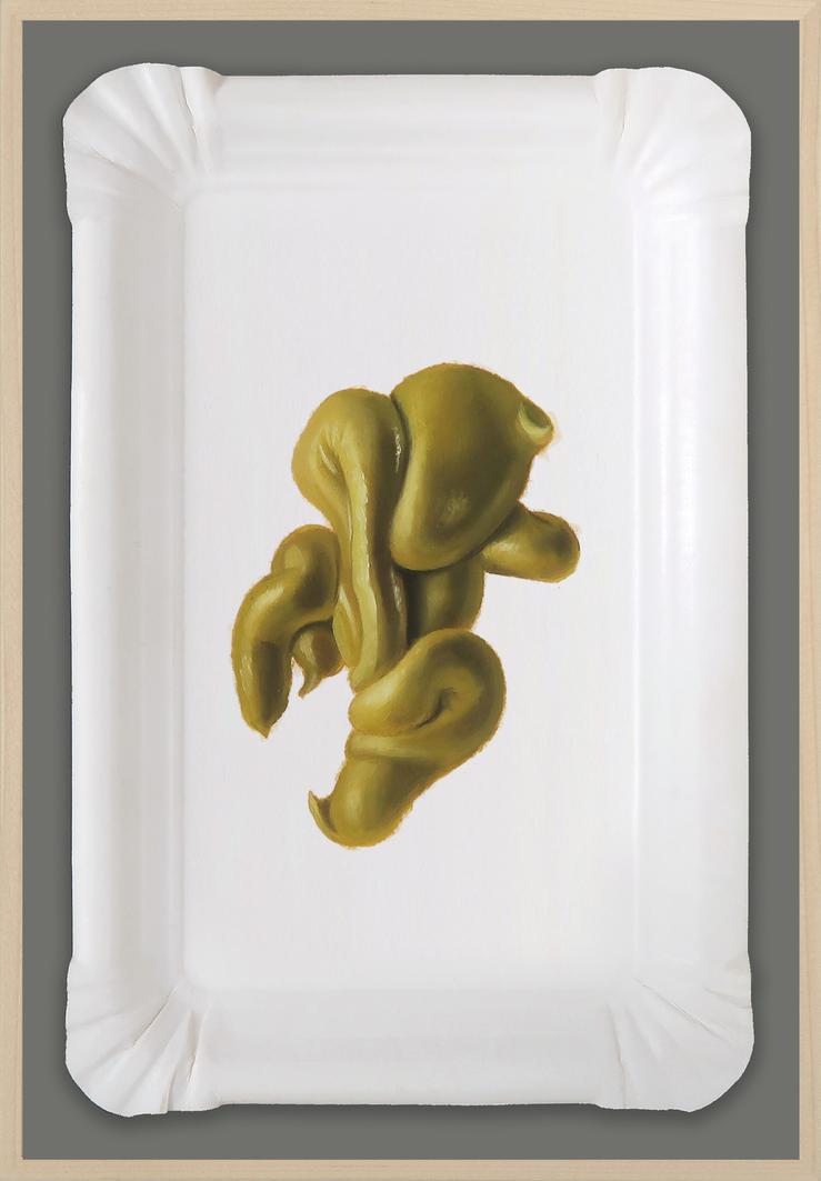 Michael Streun, „Senfie (31.10.22)“, 2022