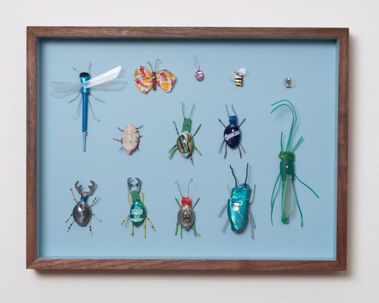 Matthias Garff, „Insektenkasten Juli VIII“, 2023