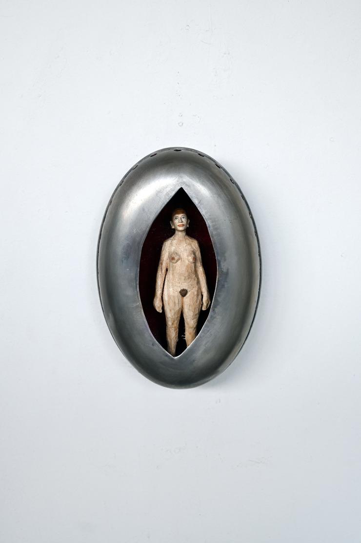 Johannes Hepp, „Akt in Wärmflasche“, 2023