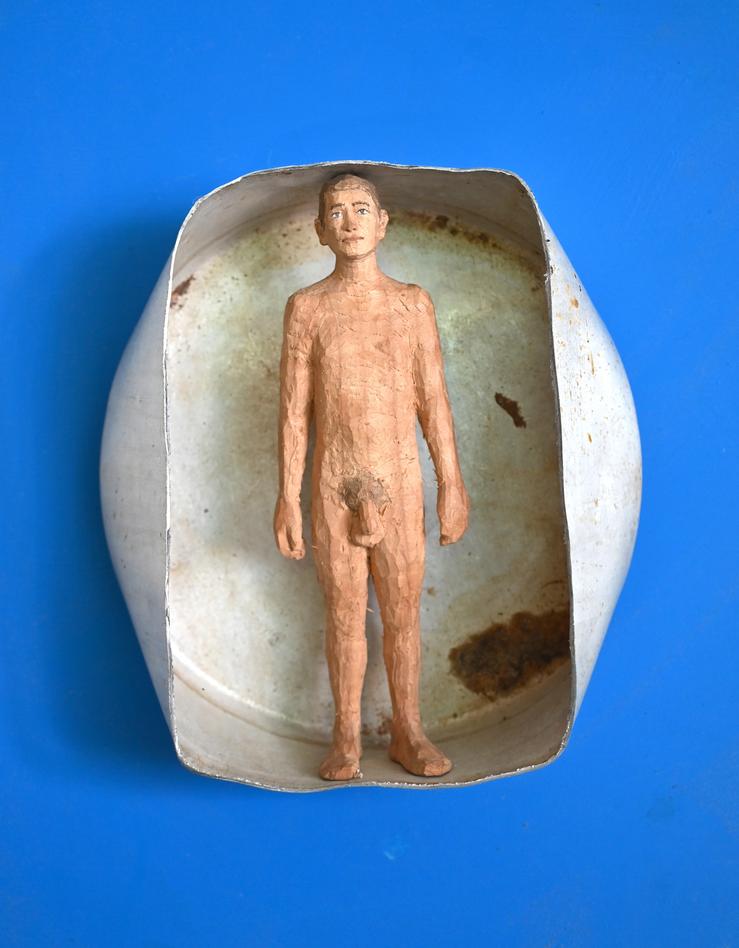 Johannes Hepp, „Topf-Akt“, 2022/2025