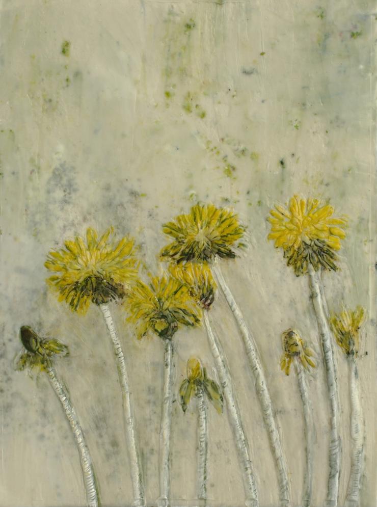 Heike Jeschonnek, „Löwenzahn 2“, 2024