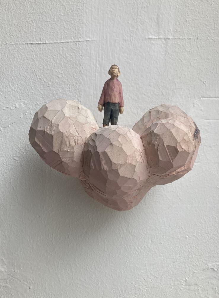 Johannes Hepp, „Wolkenpopcorn II“, 2025