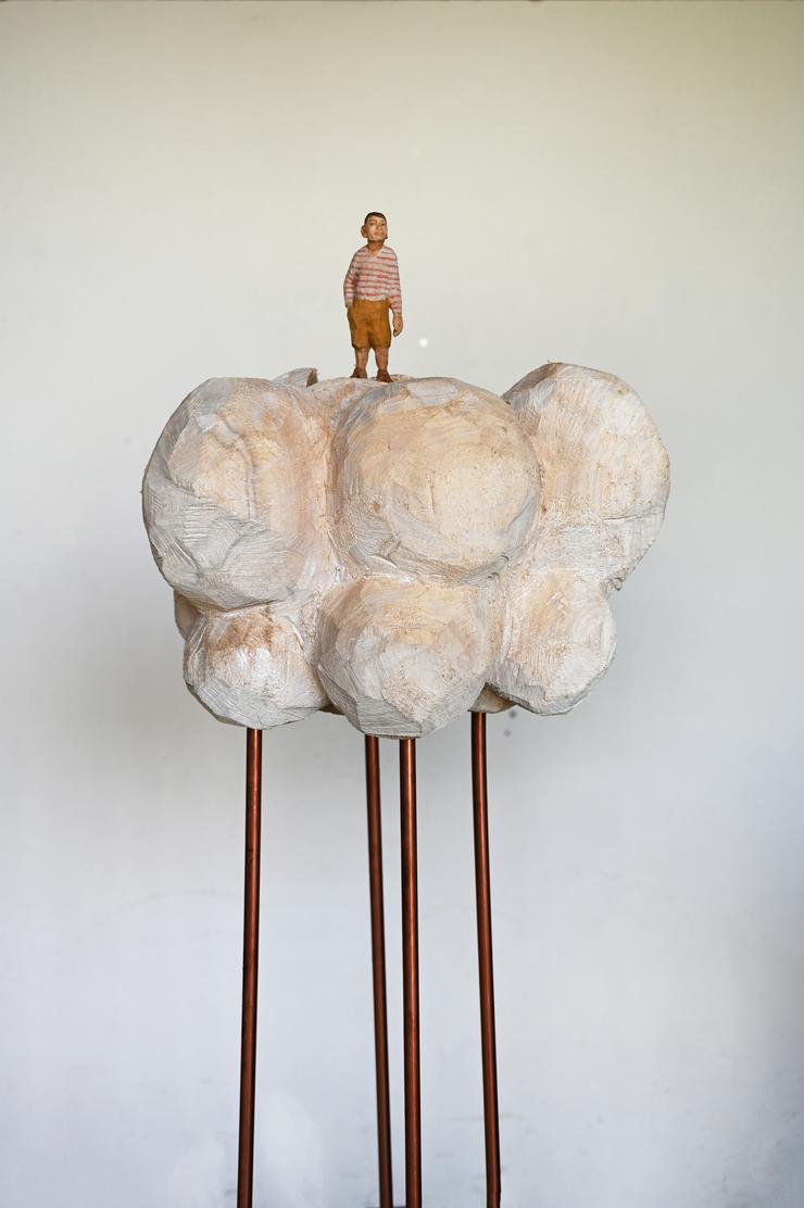 Johannes Hepp, „Wolkenpopcorn groß“, 2026