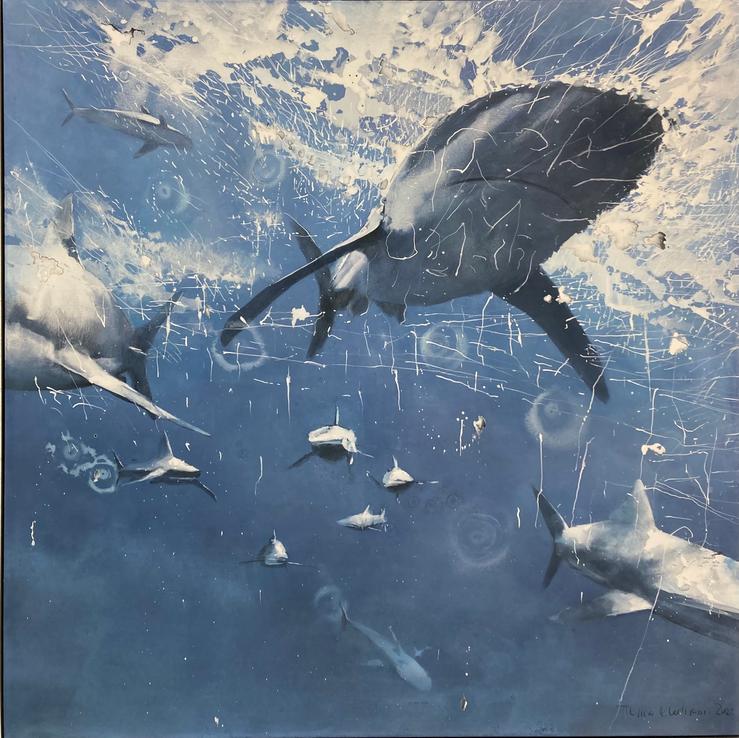 Thomas Kleemann, „Blue First II“, 2022