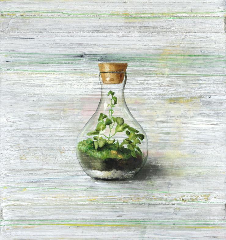 Michael Lauterjung, „Kleines Biotop“, 2021