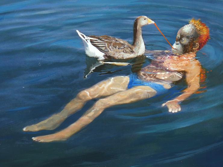 Volker März, „Wasserlandschaft“, 2021