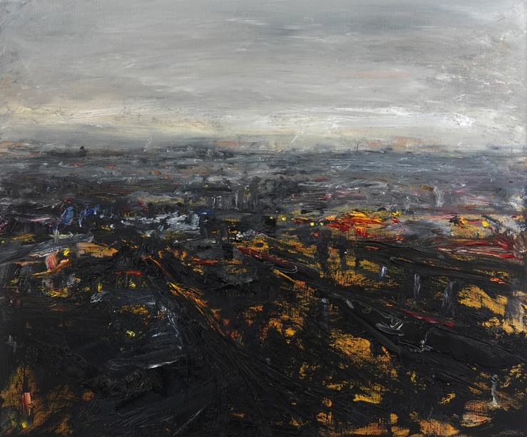 Michael Ramsauer, „Stadt II“, 2021