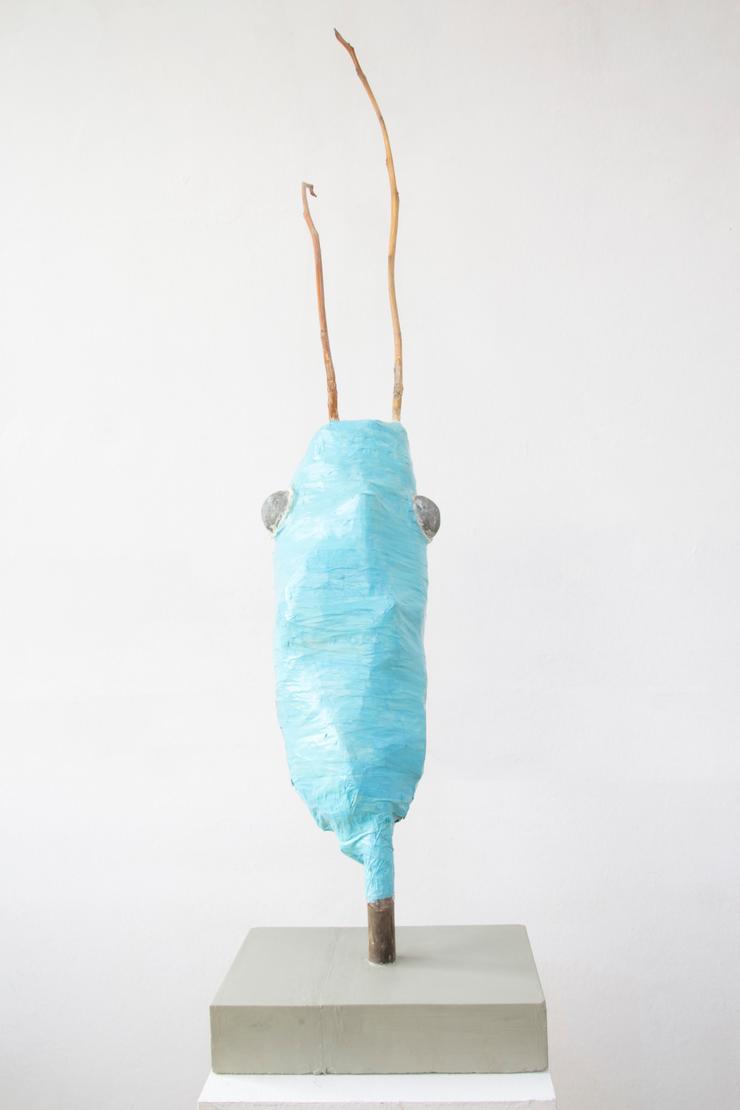 Matthias Garff, „Blauer Zwicker“, 2017
