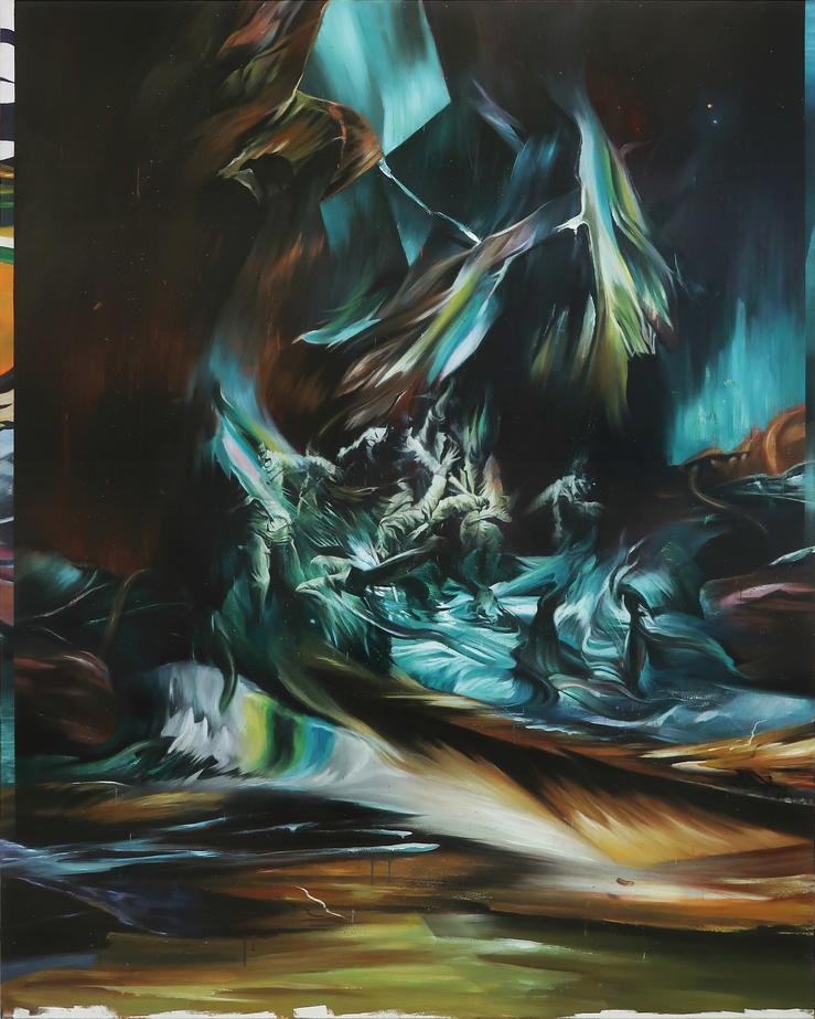 Michael Streun, „Der Schacht“, 2022
