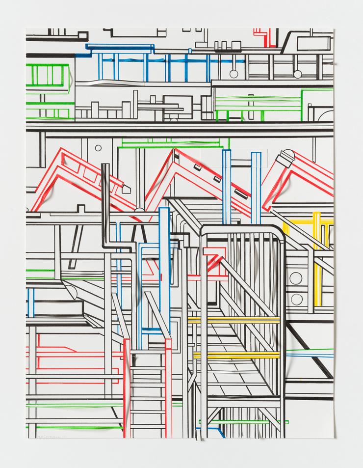Marion Eichmann, „Cityscape I“, 2022