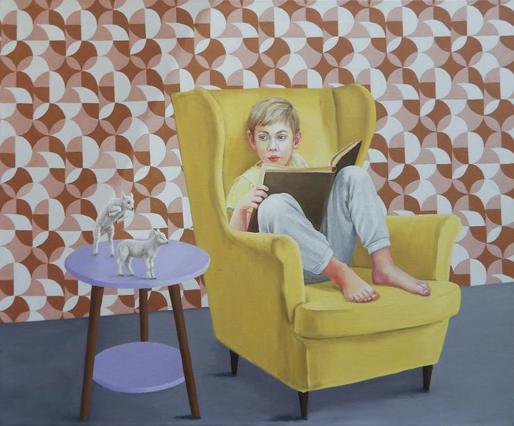 Persis Eisenbeis, „Junge im Sessel“, 2026