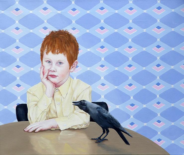 Persis Eisenbeis, „Junge und Rabe“, 2026