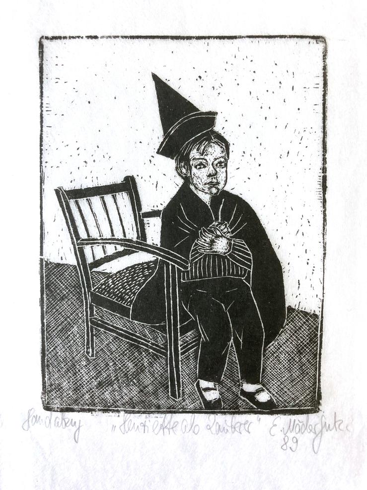 Ellen Maeder-Gutz, „Henriette als Zauberer“, 1989