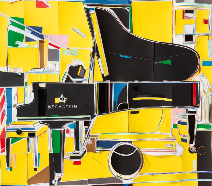 Marion Eichmann, „Bechstein Gelb“, 2023