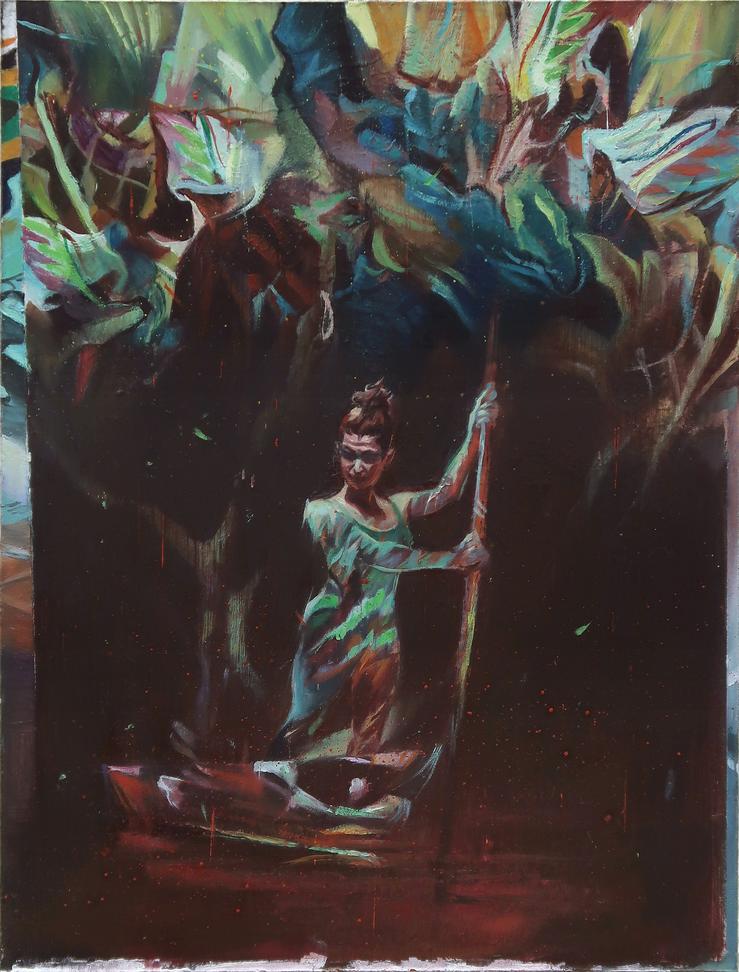 Michael Streun, „Andere Ufer (Studie)“, 2016/22