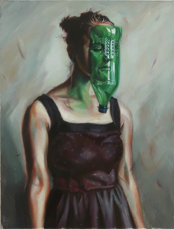 Michael Streun, „The Green Bottle (Studie)“, 2015
