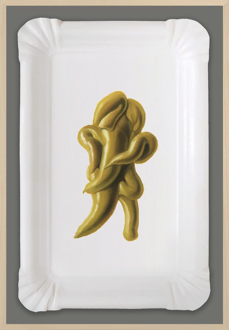 Michael Streun, „Senfie (21.03.23)“, 2023