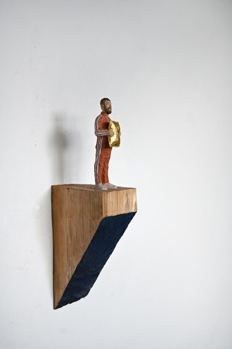 Johannes Hepp, „Golden Pillow“, 2021
