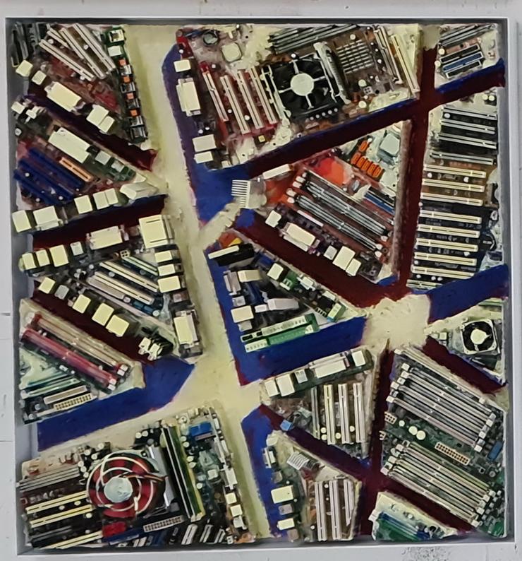 Trak Wendisch, „Kleines Statt (Hommage à Monet) III“, 2024