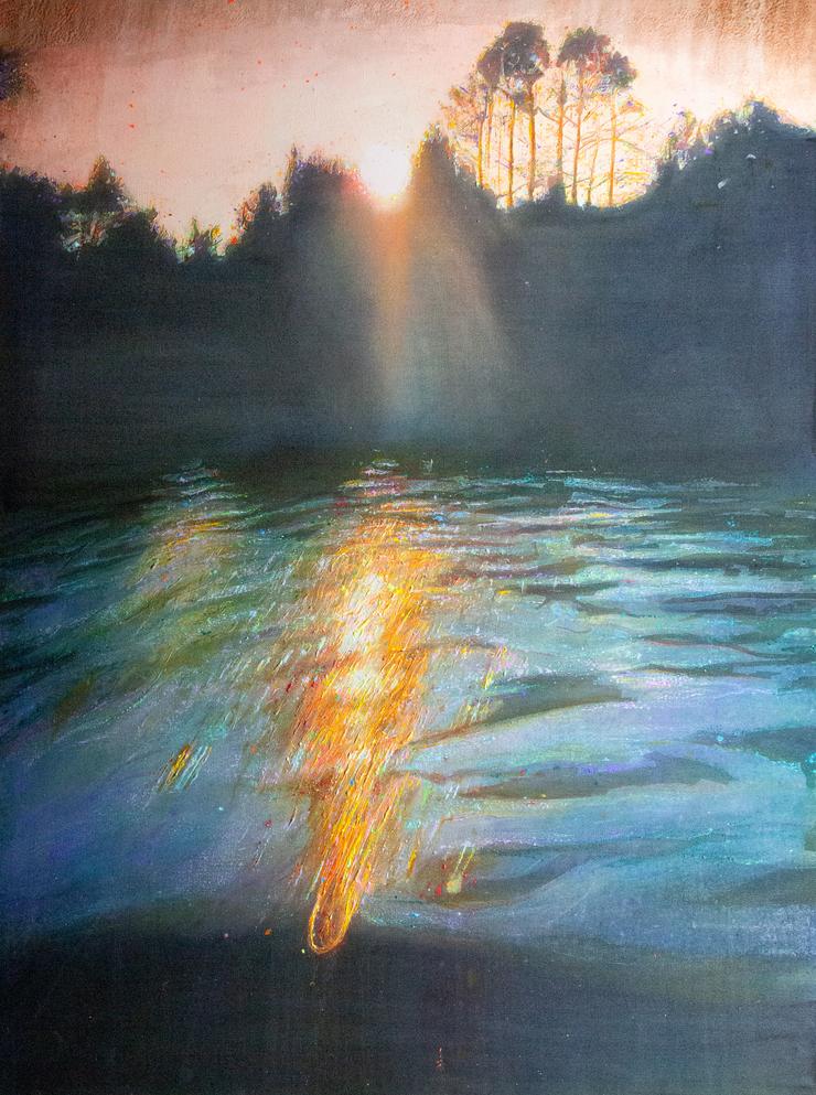 Lars Theuerkauff, „Flut 4“, 2024