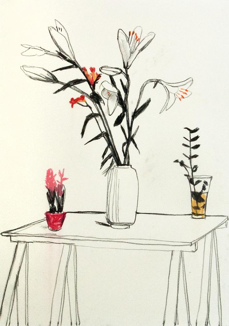 Karsten Kusch, „Lillien  2“, 2024