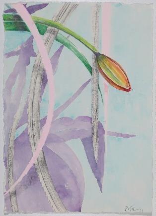 Stephanie Pech, „Study of a Figure 9 - Tulipan“, 2021