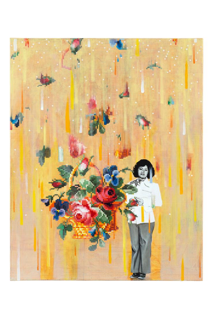 Jub Mönster, „Where have all the flowers gone (4)“, 2018