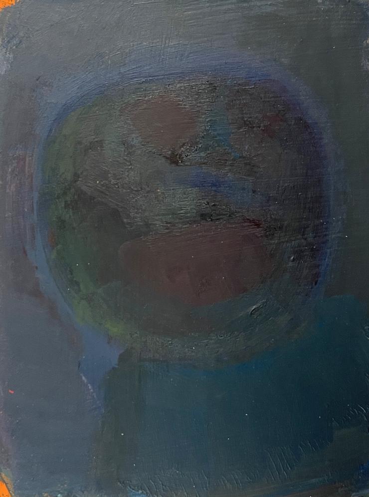 Werner Schmidt, „Apfel (Nacht)“, 2024