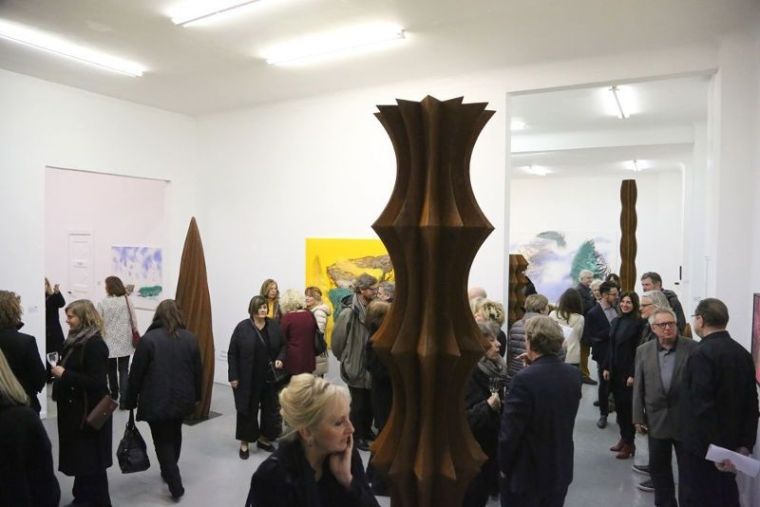 Eröffnung Galerie Tammen, mit Harald Gnade, Dezember 2017