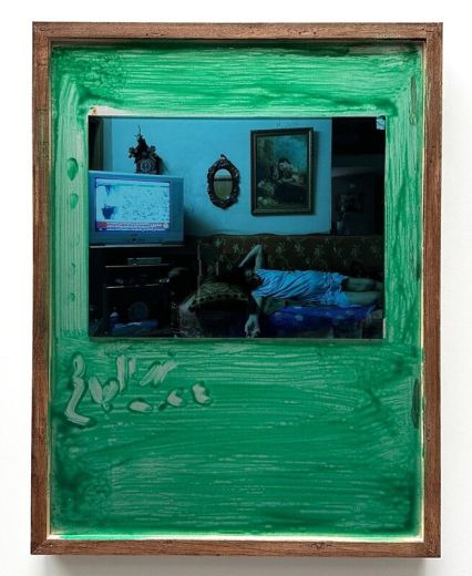 Nuha, BB2208, Unikat, 2024, Mixed Media, 40 x 30 x 2 cm