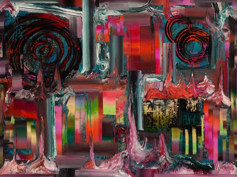 Surprise, 2016, Öl auf Nessel, 180x240