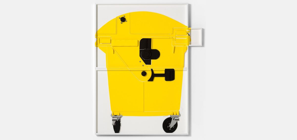 Marion Eichmann, Gelbe Tonne (3-teilig), 2024